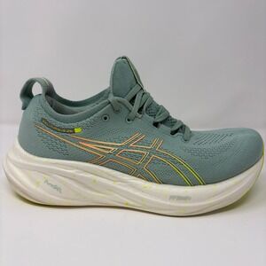 ASICS Gel-Nimbus 26 Size 9 Women's Mint Green Athletic Running Shoes 1012B601